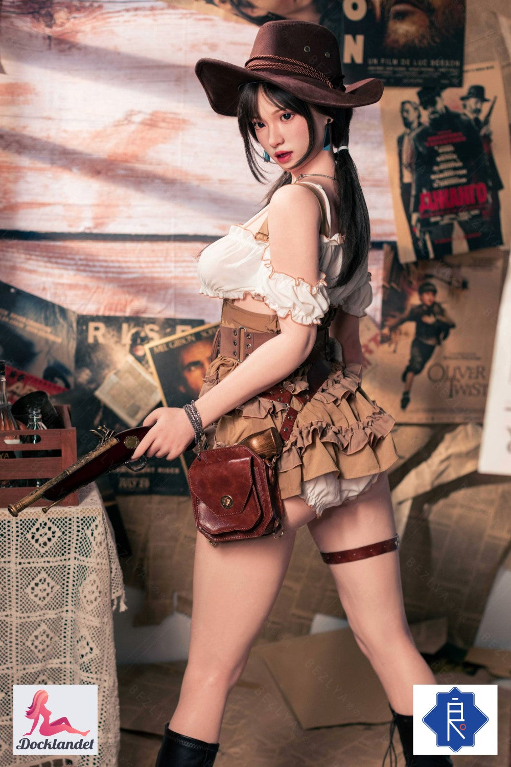 Hélianthe poupée sexuelle (Bezlya Doll 162 cm C-Cup 2.2U Silicone)