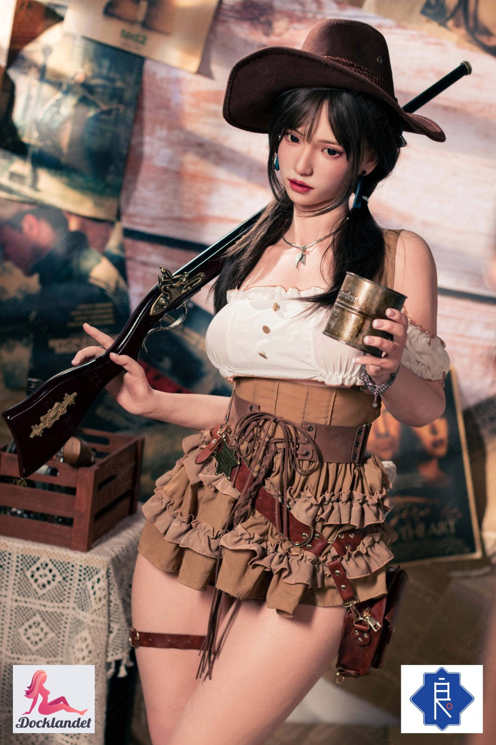 Hélianthe poupée sexuelle (Bezlya Doll 162 cm C-Cup 2.2U Silicone)