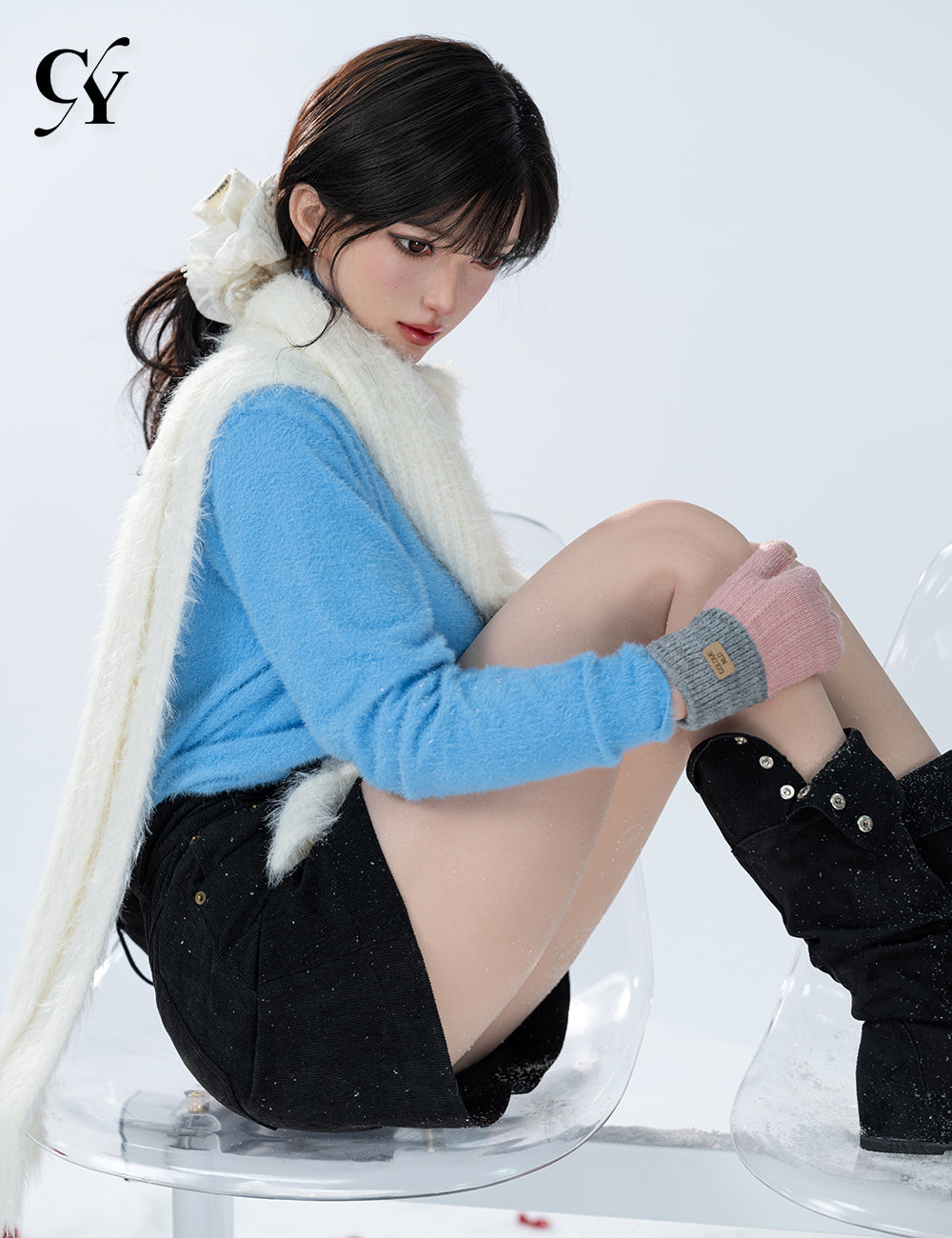 Bingbing poupée sexuelle (TOP CYDOLL 168 cm bonnet F TPE+Silicone)