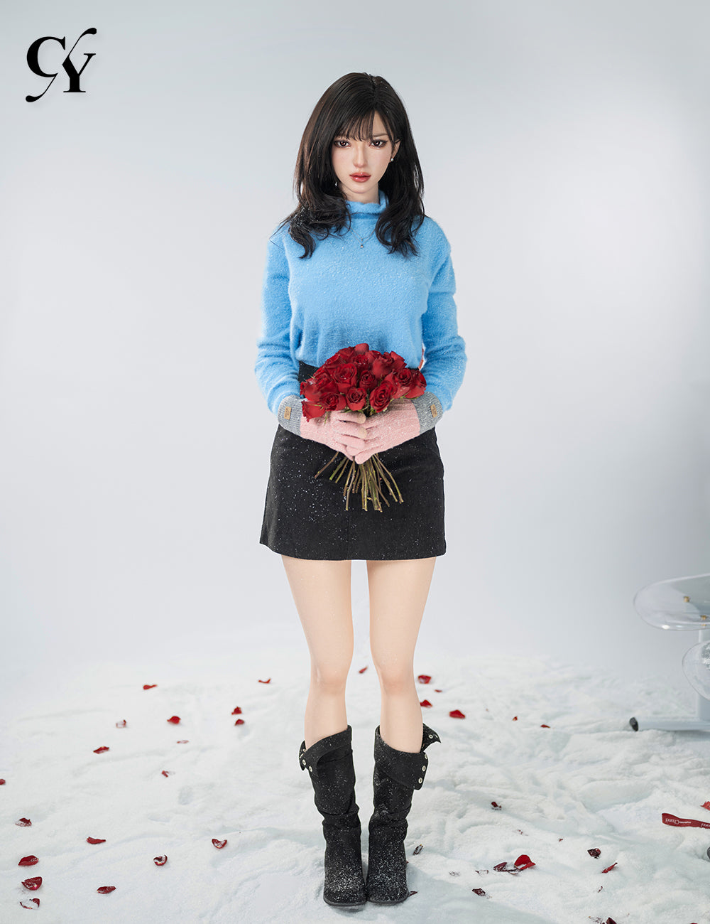 Bingbing poupée sexuelle (TOP CYDOLL 168 cm bonnet F TPE+Silicone)