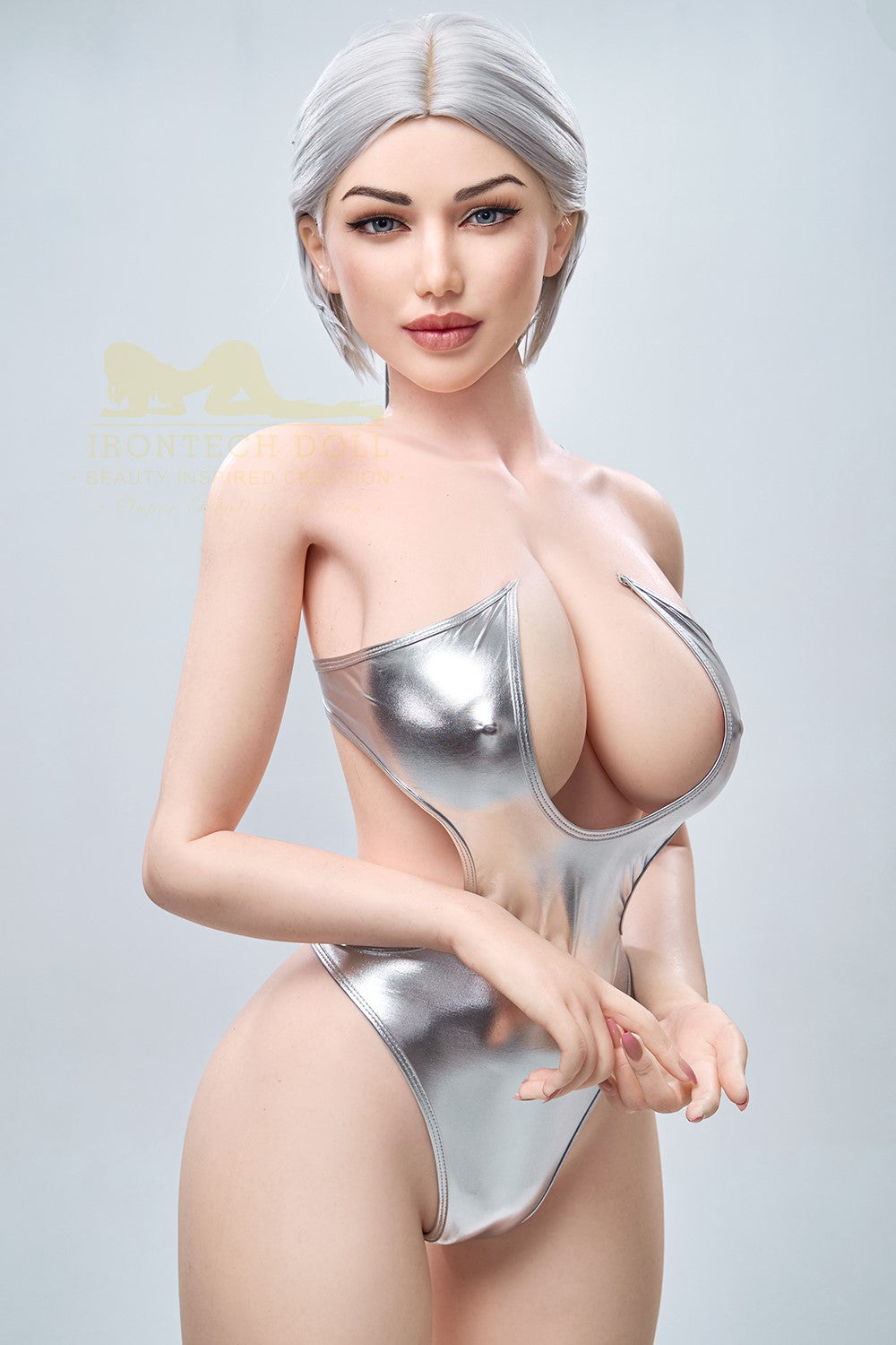 Cassiopée poupée sexuelle (Irontech Doll 159 cm (Coupe G S13 Silicone)