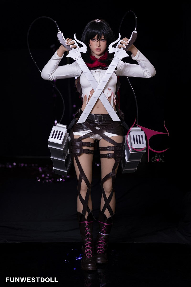 Mikasa Chloé poupée sexuelle (FunWest Doll 159 cm (bonnet A #035 TPE)