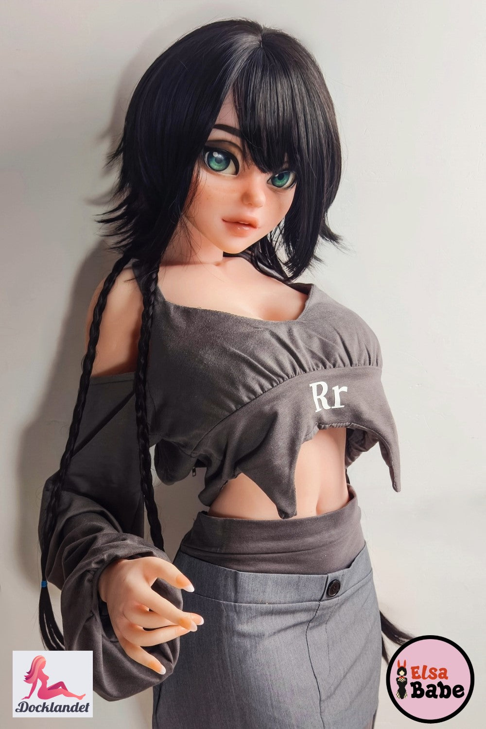 Chloé Miranda poupée sexuelle (Elsa Babe 148 cm (DHR009 Silicone)