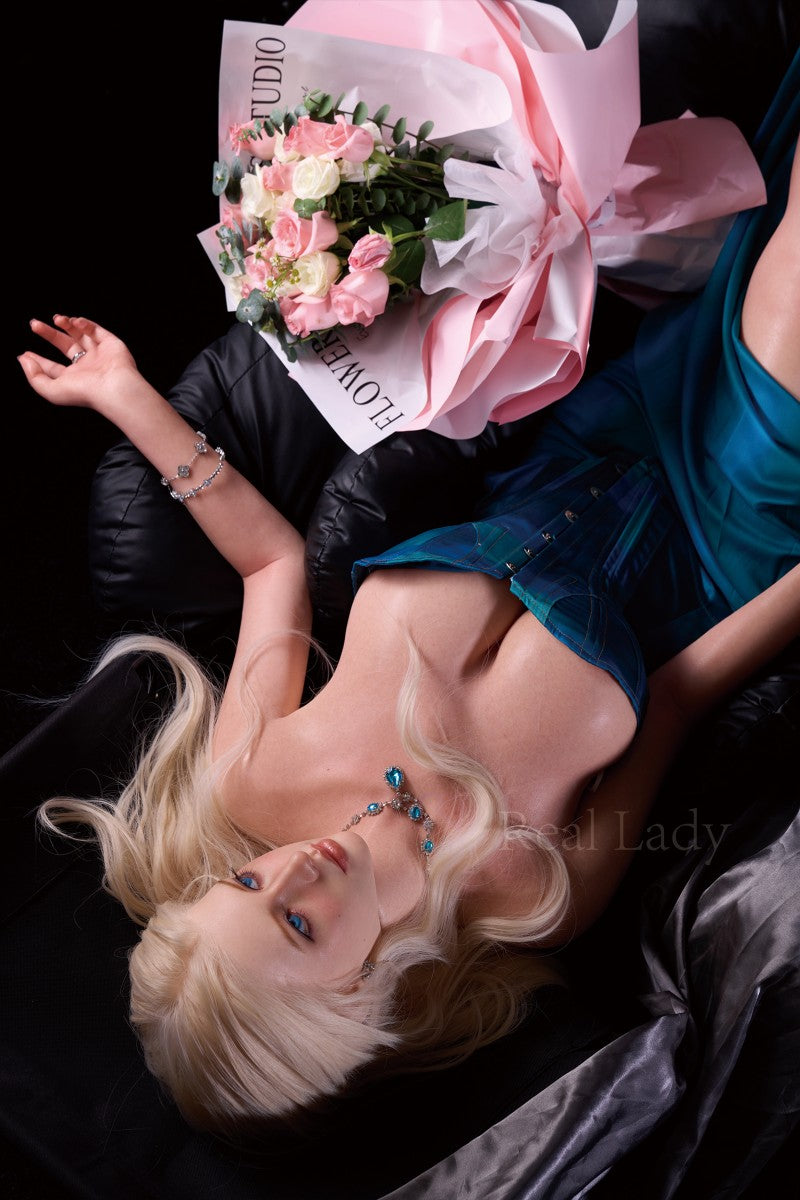 Léna poupée sexuelle (Real Lady 159 cm F-Cup R8 Silicone)