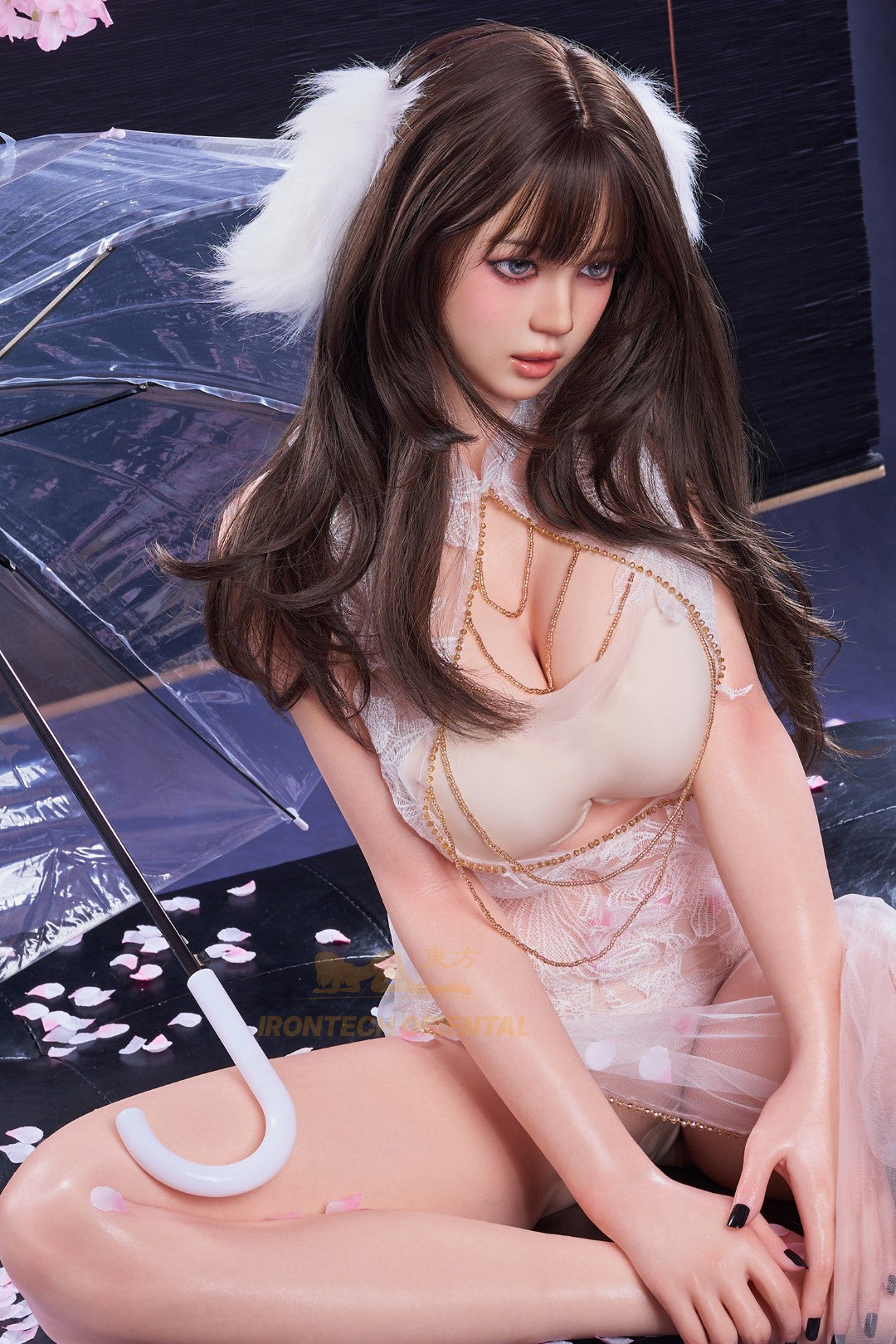Nia poupée sexuelle (Irontech Doll 161 cm F-Cup T3 Silicone)