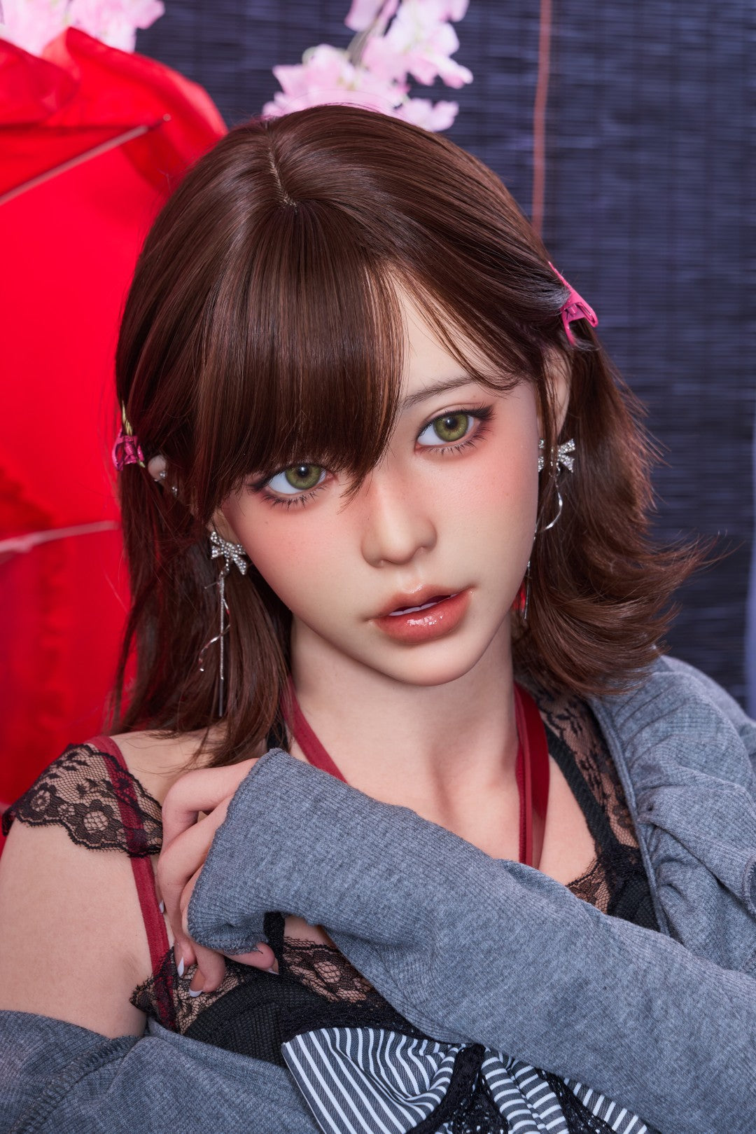 Yuna poupée sexuelle (Irontech Doll 151 cm (C-Cup T1 Silicone)