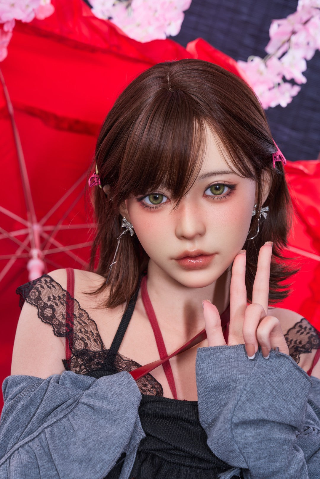 Yuna poupée sexuelle (Irontech Doll 151 cm (C-Cup T1 Silicone)