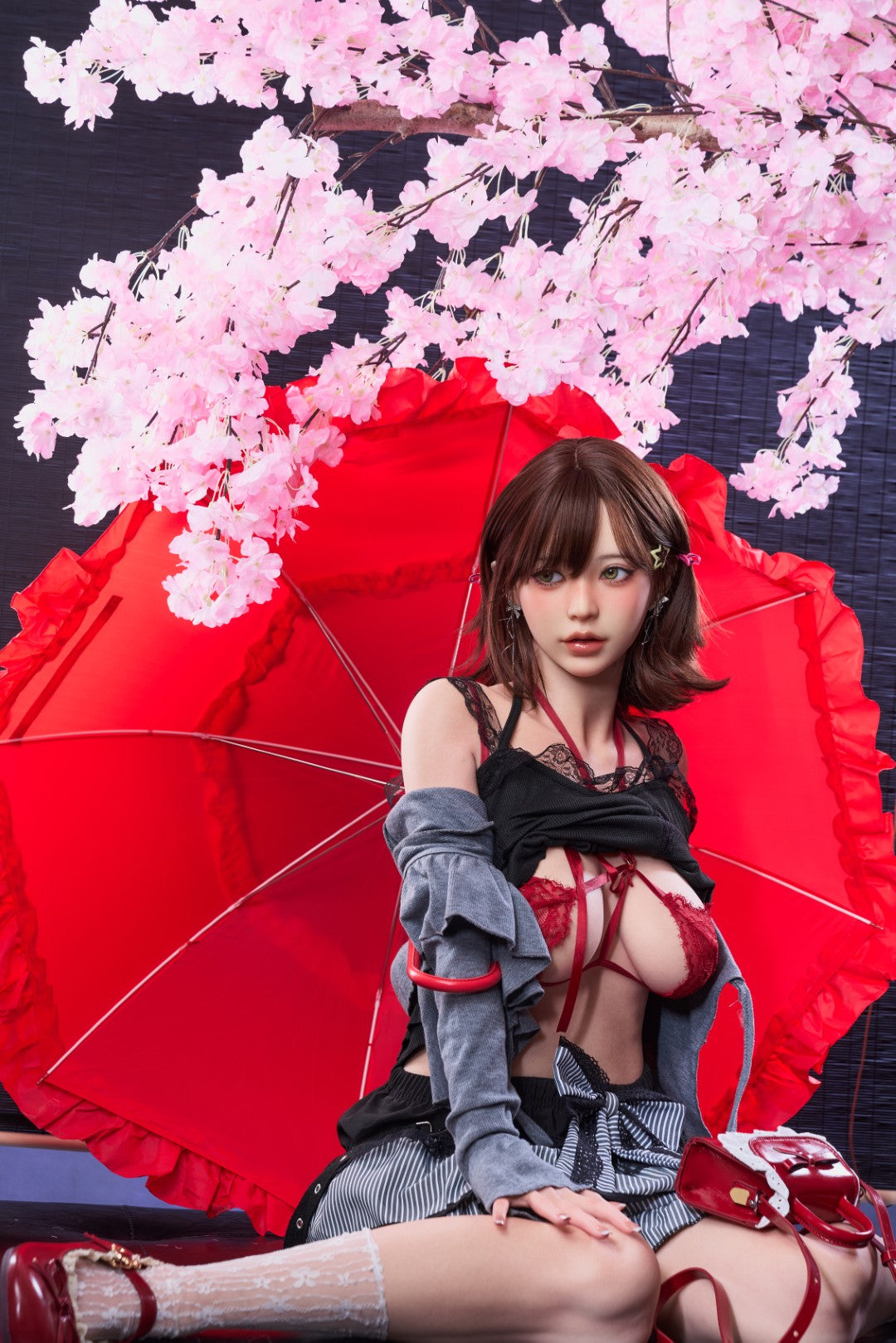 Yuna poupée sexuelle (Irontech Doll 151 cm (C-Cup T1 Silicone)