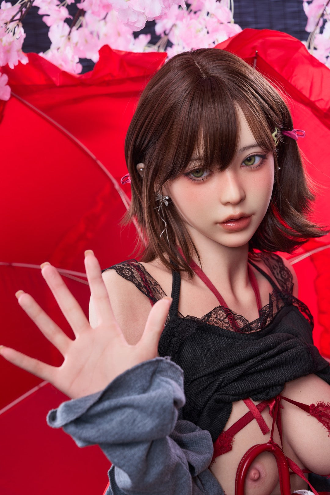 Yuna poupée sexuelle (Irontech Doll 151 cm (C-Cup T1 Silicone)