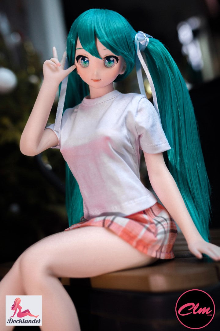 Miku poupée sexuelle (Climax Doll Mini bonnet B 60cm Silicone)