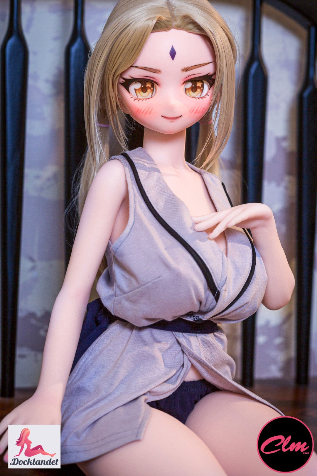 Reyna poupée sexuelle (Climax Doll Mini 85 cm en silicone G-Cup)