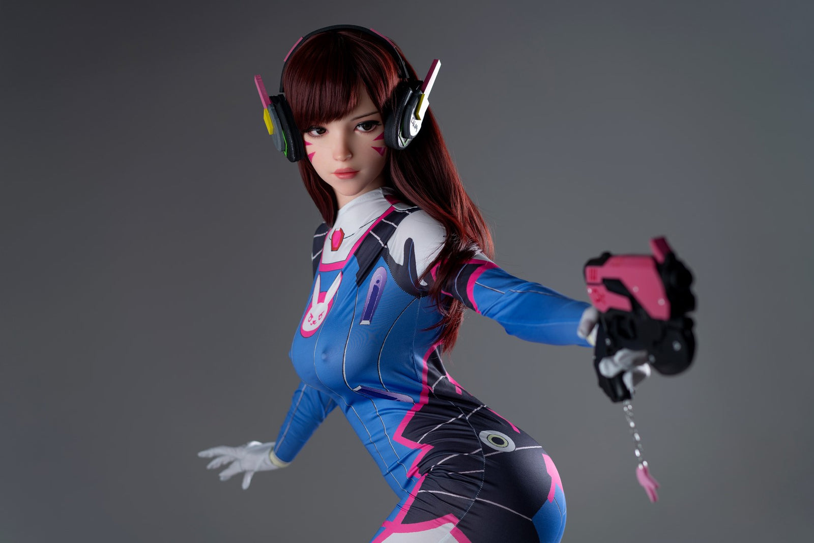 Chanson de D.Va Hana poupée sexuelle (Game Lady 167cm Bonnet D No.23 Silicone)