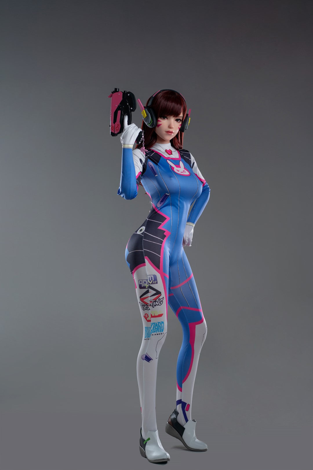 Chanson de D.Va Hana poupée sexuelle (Game Lady 167cm Bonnet D No.23 Silicone)