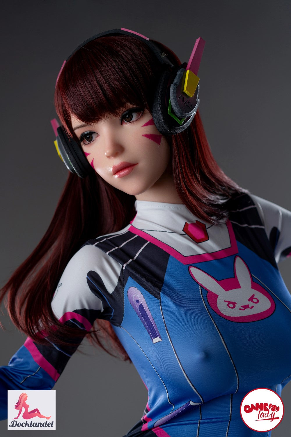 Chanson de D.Va Hana poupée sexuelle (Game Lady 167cm Bonnet D No.23 Silicone)