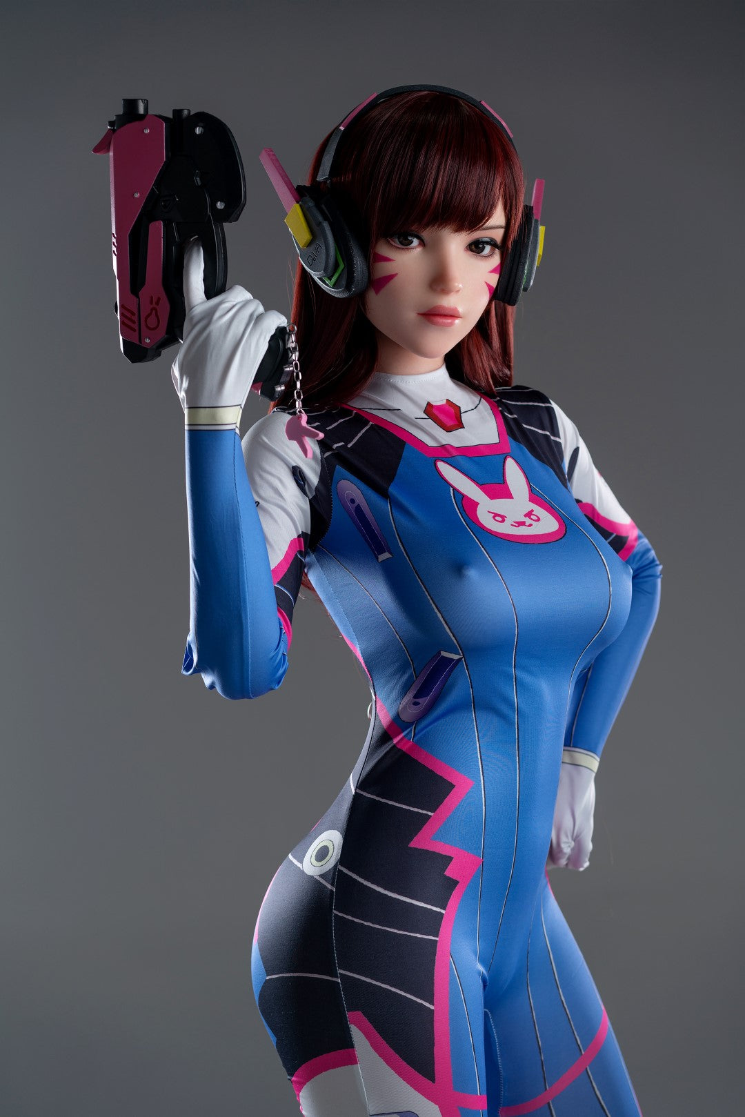 Chanson de D.Va Hana poupée sexuelle (Game Lady 167cm Bonnet D No.23 Silicone)