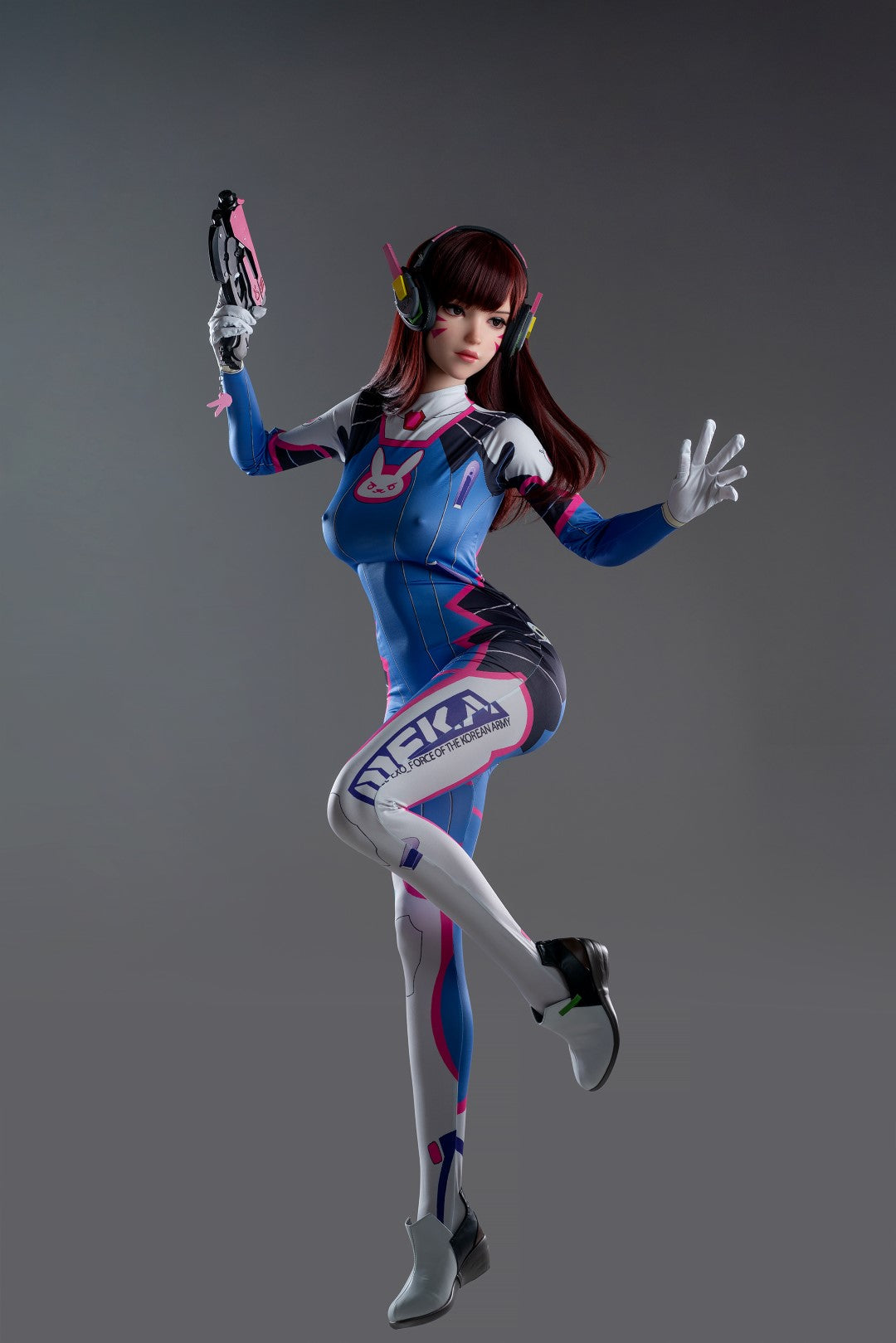 Chanson de D.Va Hana poupée sexuelle (Game Lady 167cm Bonnet D No.23 Silicone)