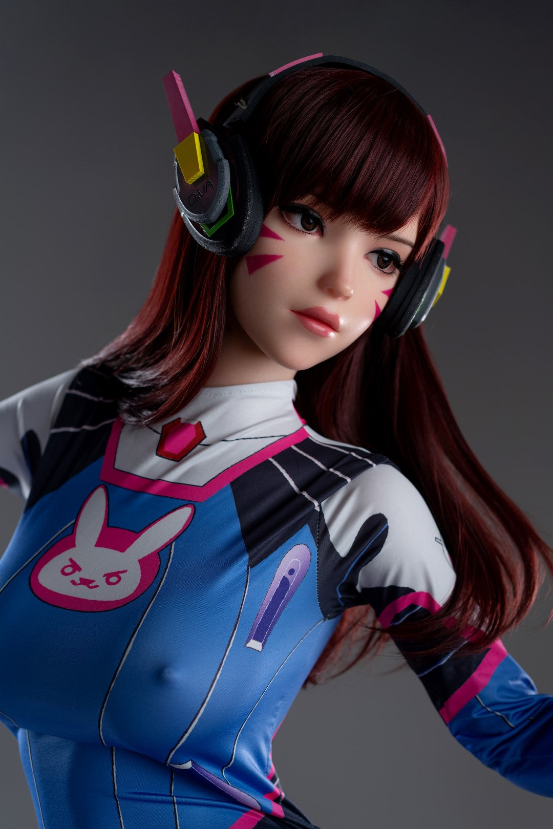 Chanson de D.Va Hana poupée sexuelle (Game Lady 167cm Bonnet D No.23 Silicone)