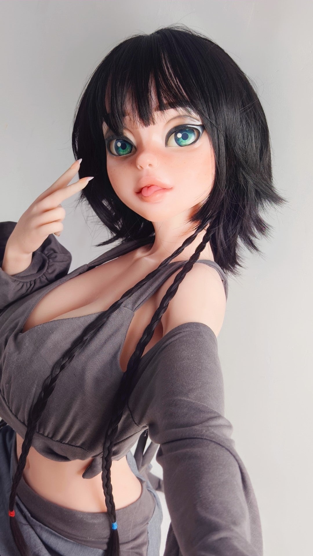 Chloé Miranda poupée sexuelle (Elsa Babe 148 cm (DHR009 Silicone)