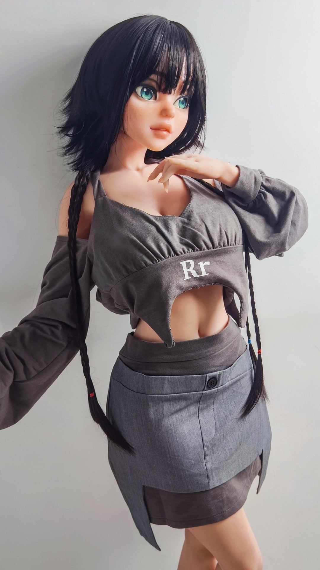 Chloé Miranda poupée sexuelle (Elsa Babe 148 cm (DHR009 Silicone)