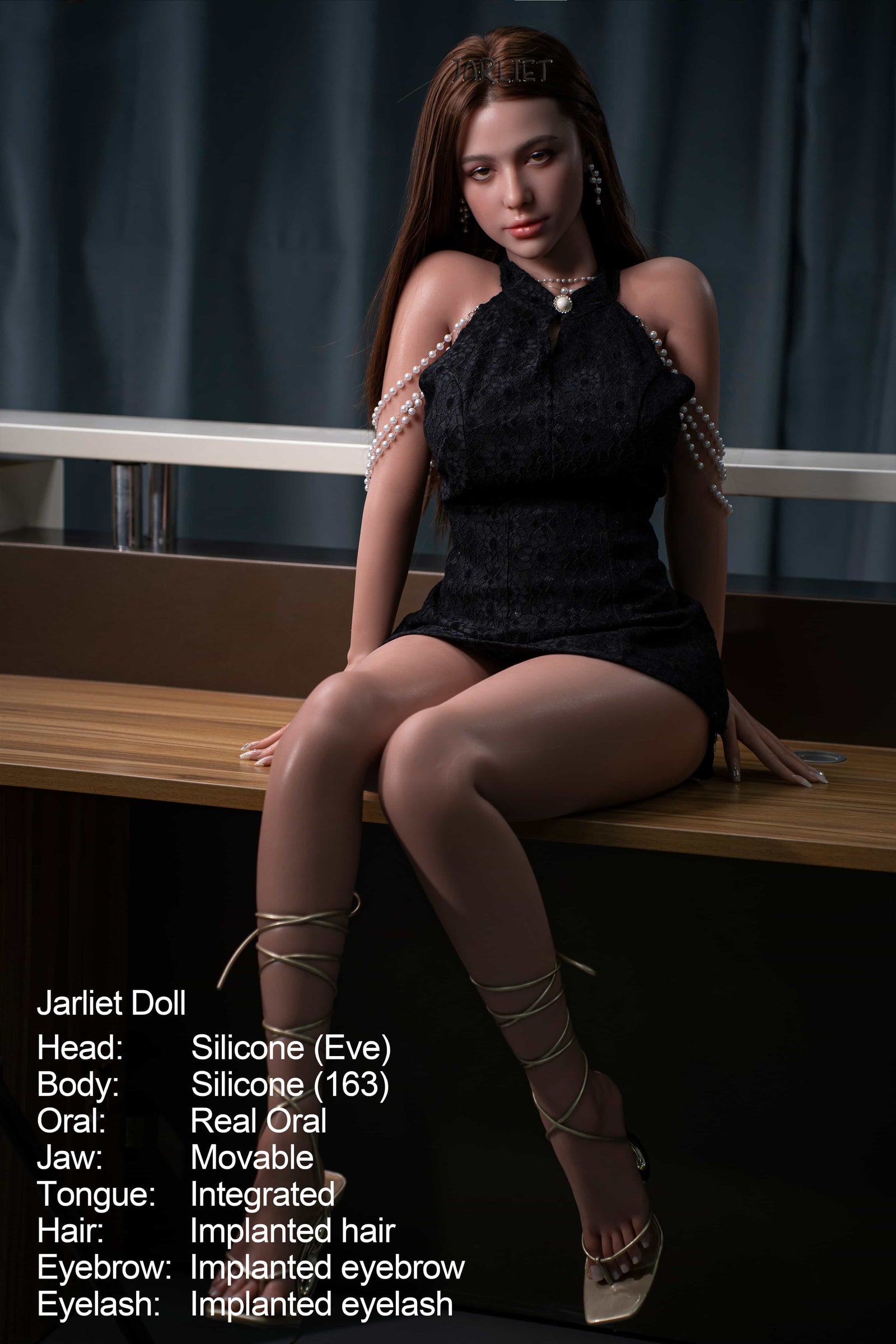 Veille poupée sexuelle (Jarliet 163 cm (coupe D en silicone)