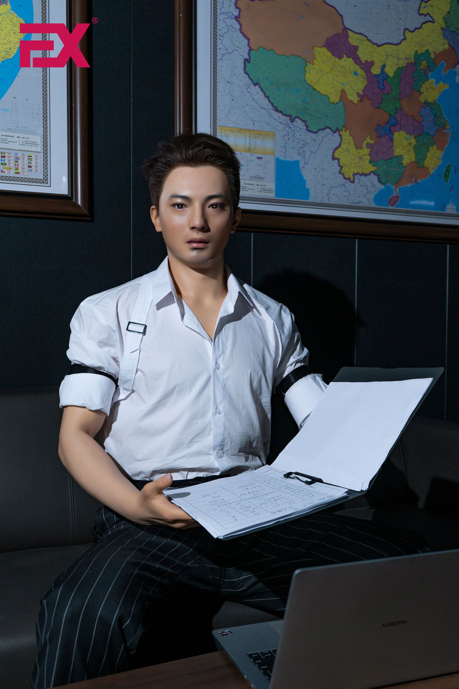 Kévin Mâle poupée sexuelle (EXDoll 173 cm (#Exclone Silicone)