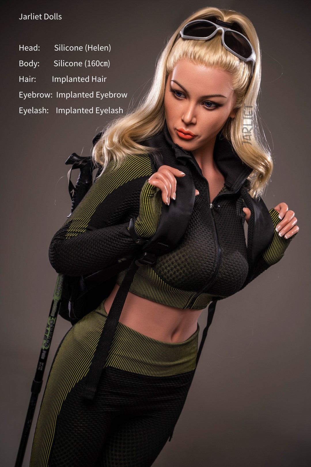 Hélène poupée sexuelle (Jarliet 160 cm C-Cup Silicone)