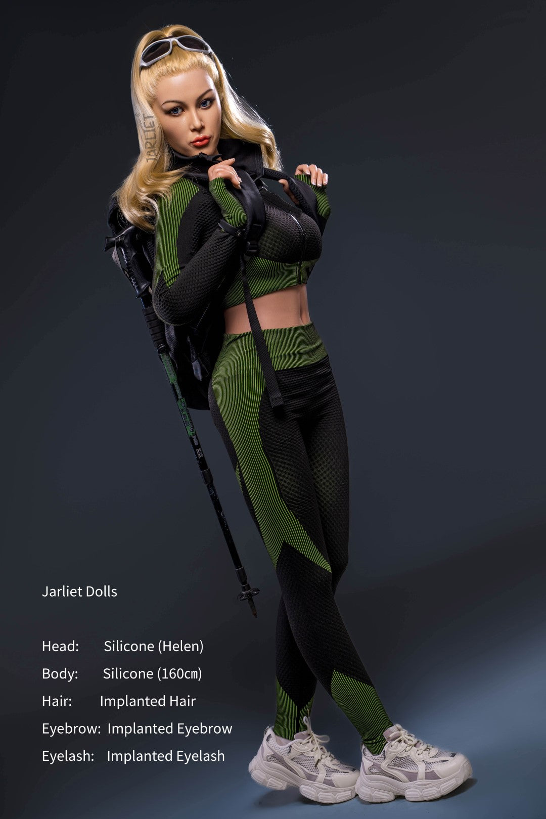 Hélène poupée sexuelle (Jarliet 160 cm C-Cup Silicone)