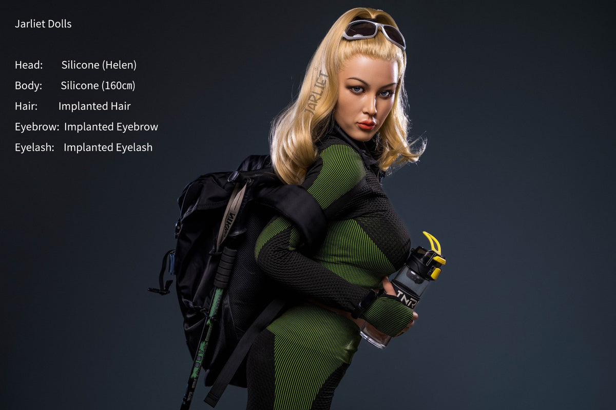 Hélène poupée sexuelle (Jarliet 160 cm C-Cup Silicone)