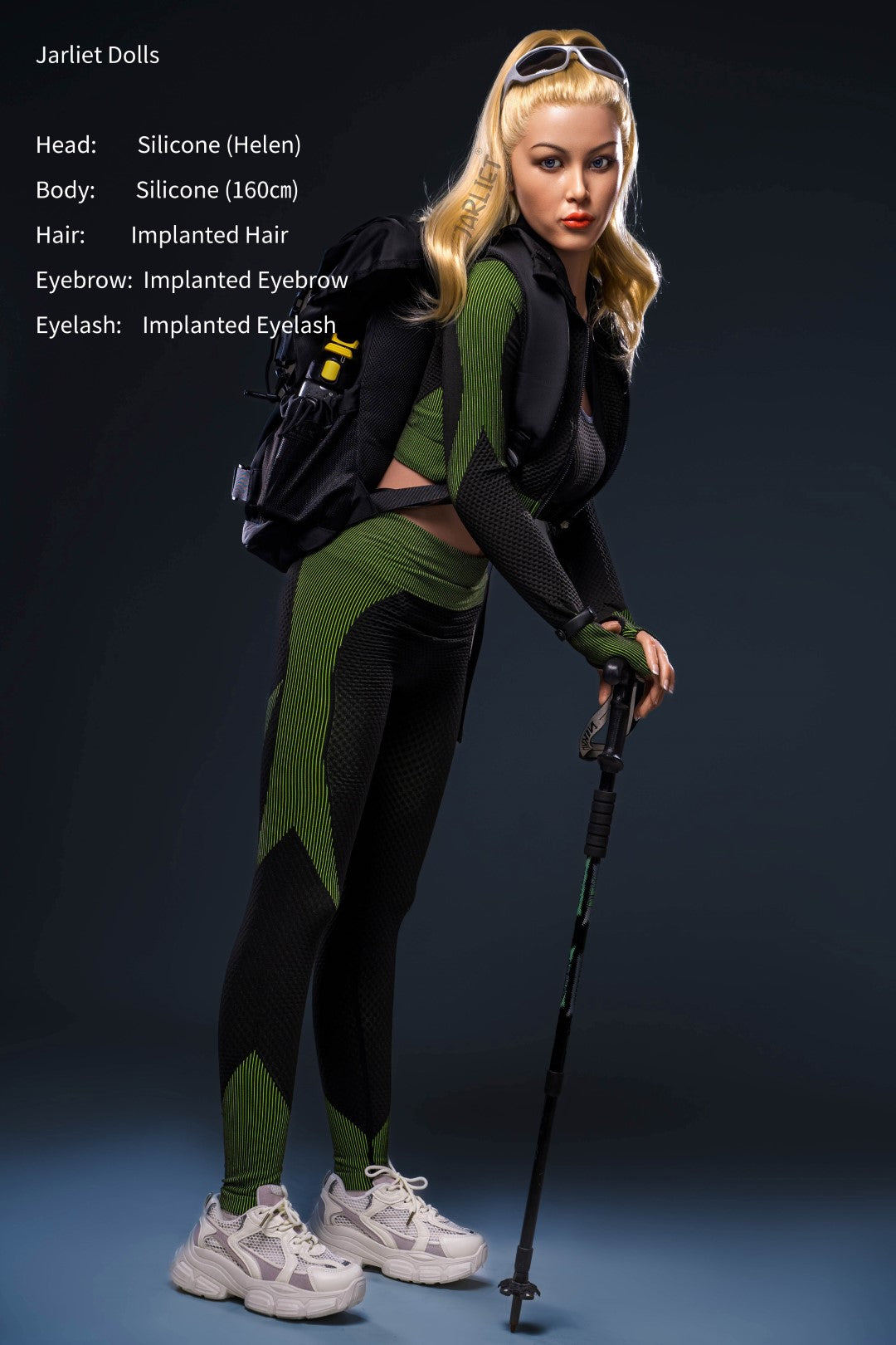 Hélène poupée sexuelle (Jarliet 160 cm C-Cup Silicone)