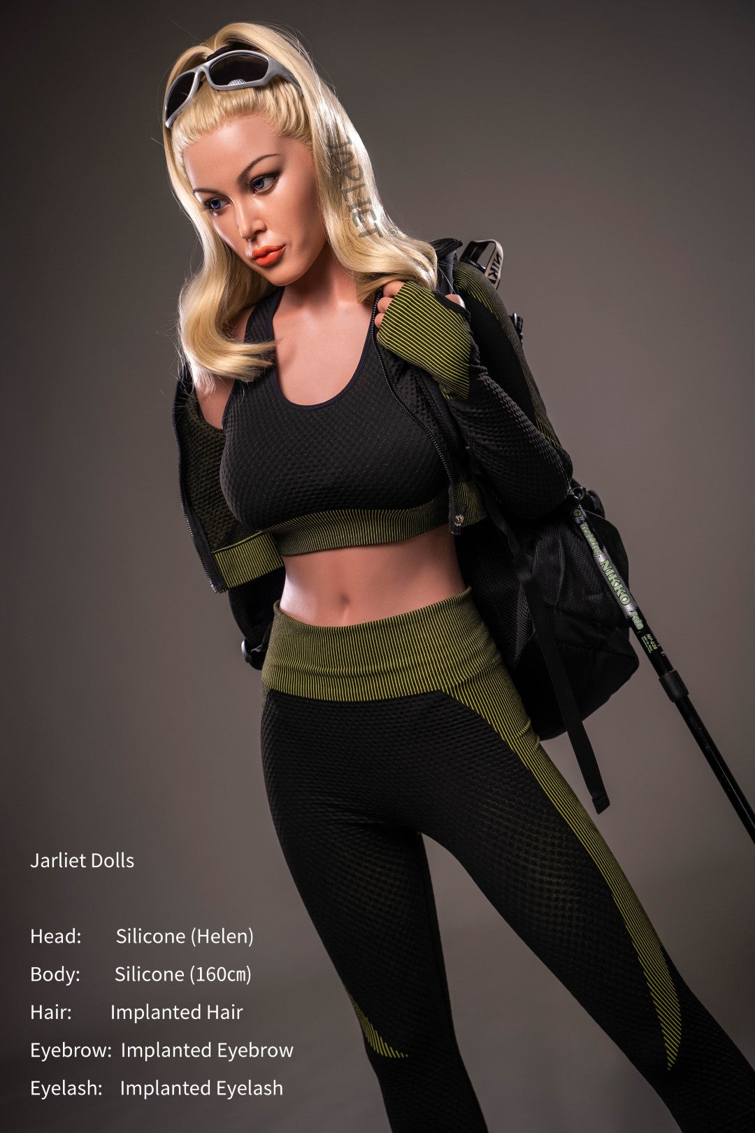 Hélène poupée sexuelle (Jarliet 160 cm C-Cup Silicone)