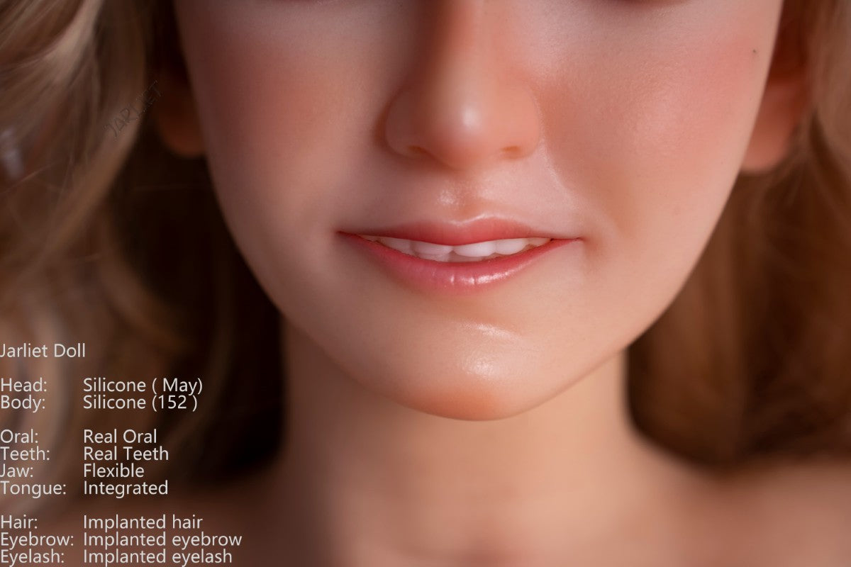 mai poupée sexuelle (Jarliet 152 cm (coupe D en silicone)