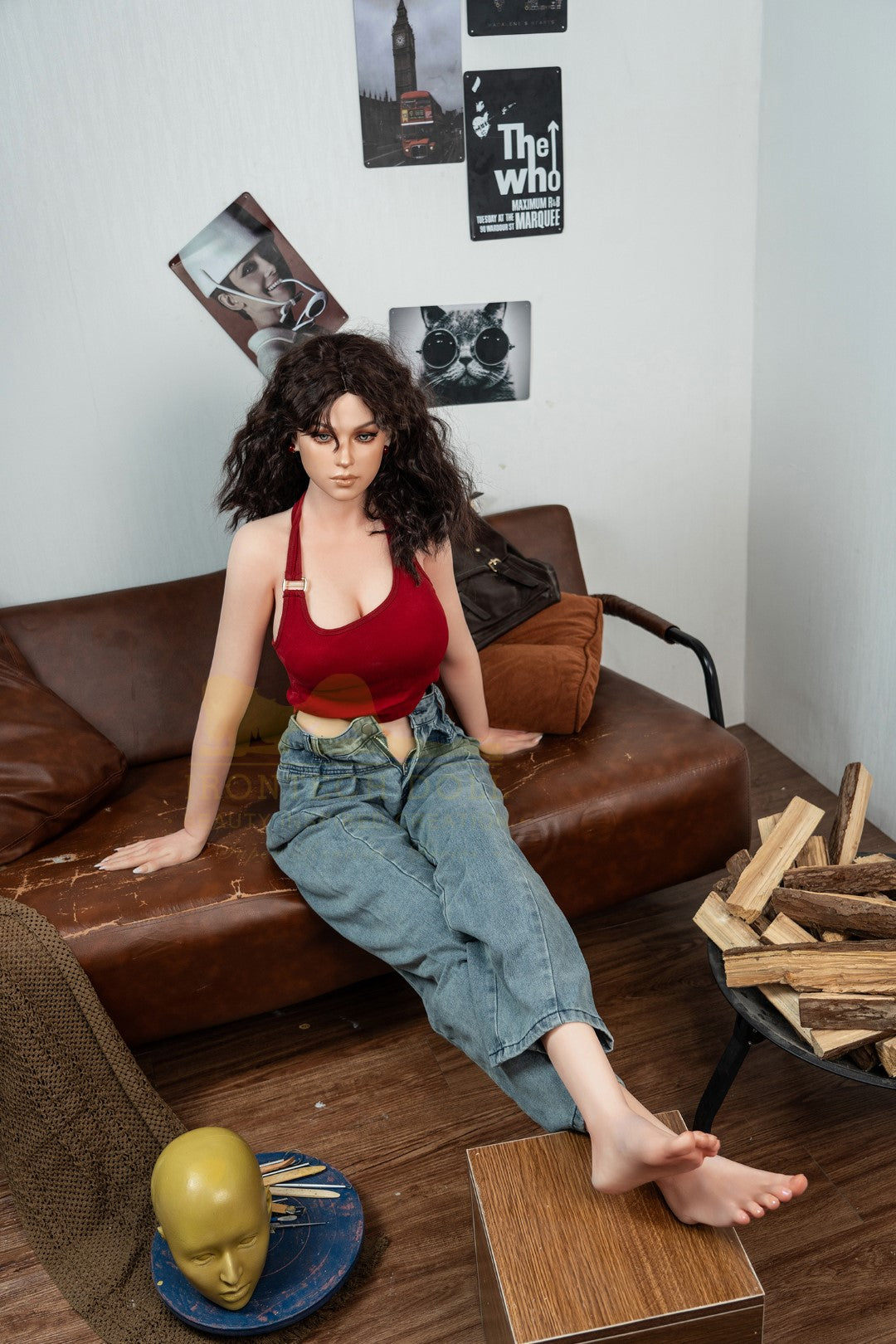 Flore poupée sexuelle (Irontech Doll 166 cm (C-Cup S38 Silicone)