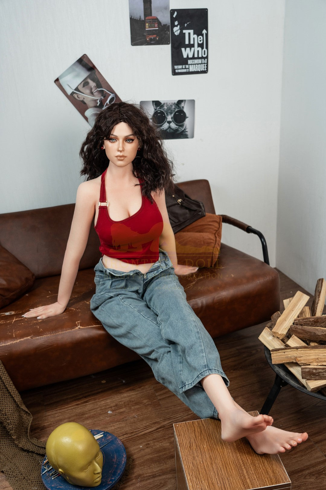 Flore poupée sexuelle (Irontech Doll 166 cm (C-Cup S38 Silicone)