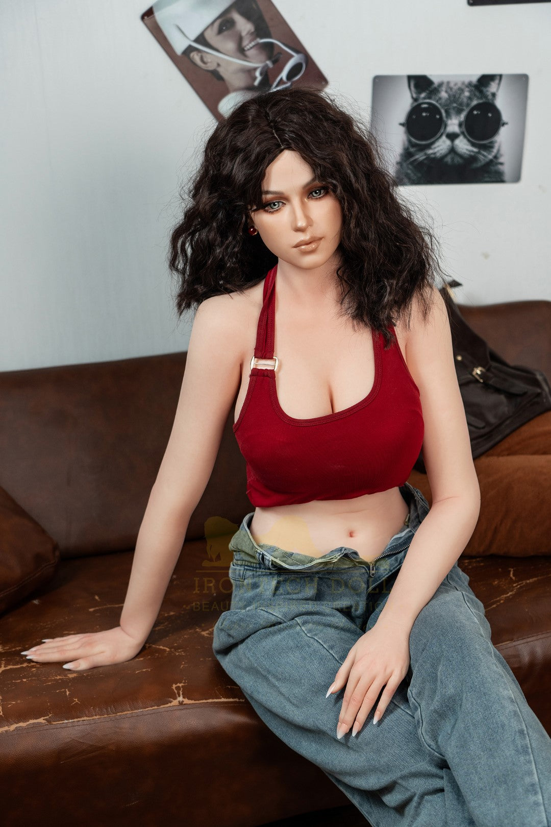 Flore poupée sexuelle (Irontech Doll 166 cm (C-Cup S38 Silicone)