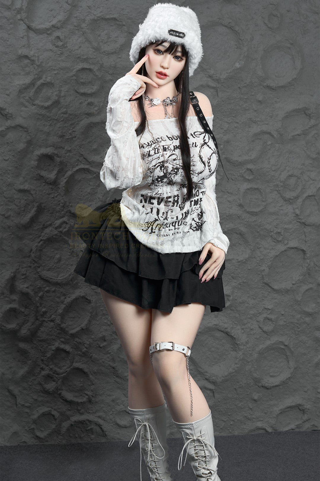 Yuna poupée sexuelle (Irontech Doll 165 cm F bonnet T1-1 Silicone)