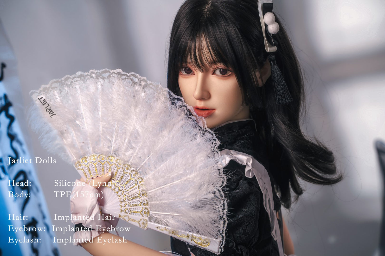 Lynn poupée sexuelle (Jarliet 157 cm bonnet B TPE+Silicone)