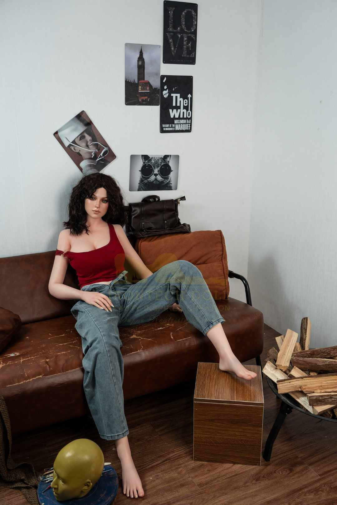 Flore poupée sexuelle (Irontech Doll 166 cm (C-Cup S38 Silicone)