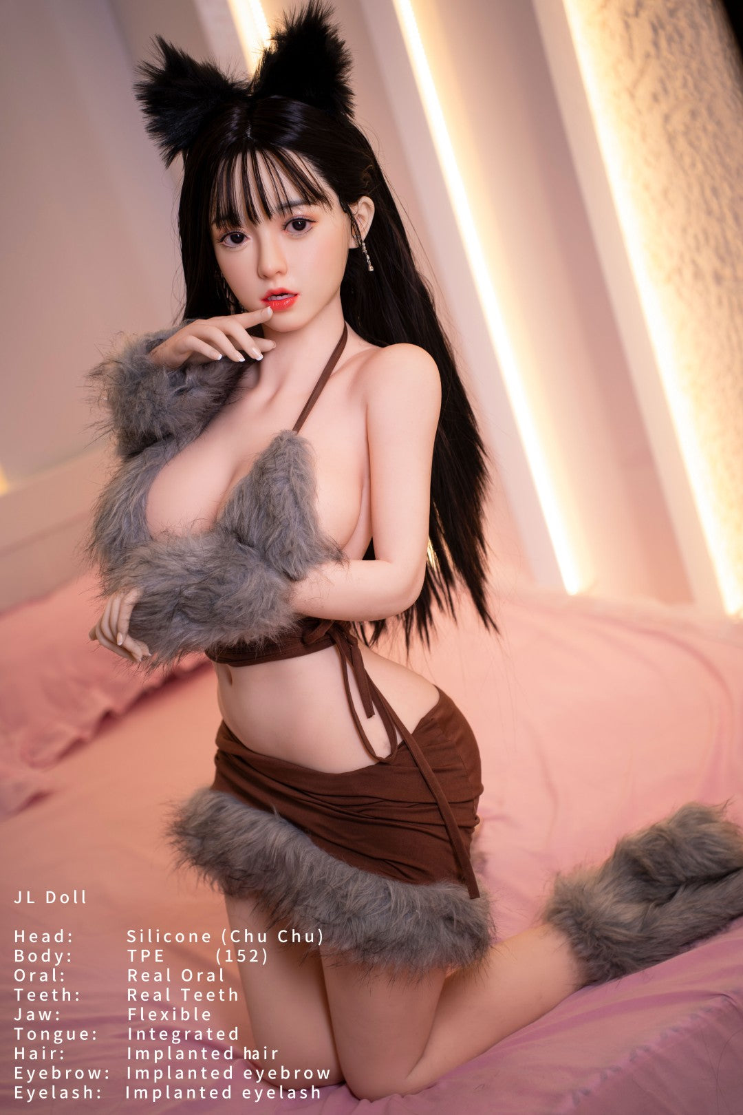 Chu poupée sexuelle (Jarliet 152cm d-kupa tpe + silicone)
