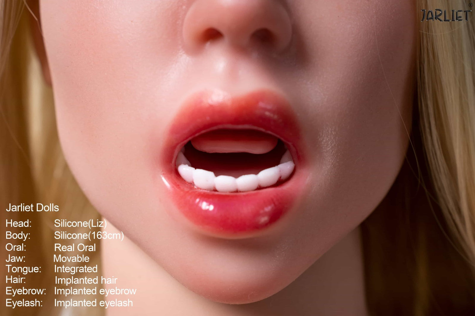 Lisa 1 poupée sexuelle (Jarliet 163 cm (coupe D en silicone)