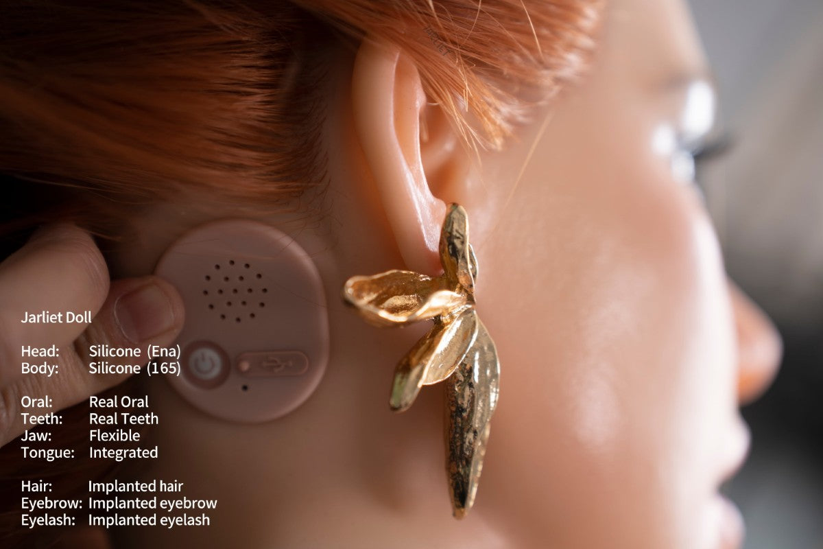 Ena poupée sexuelle (Jarliet 165 cm C-Cup Silicone)