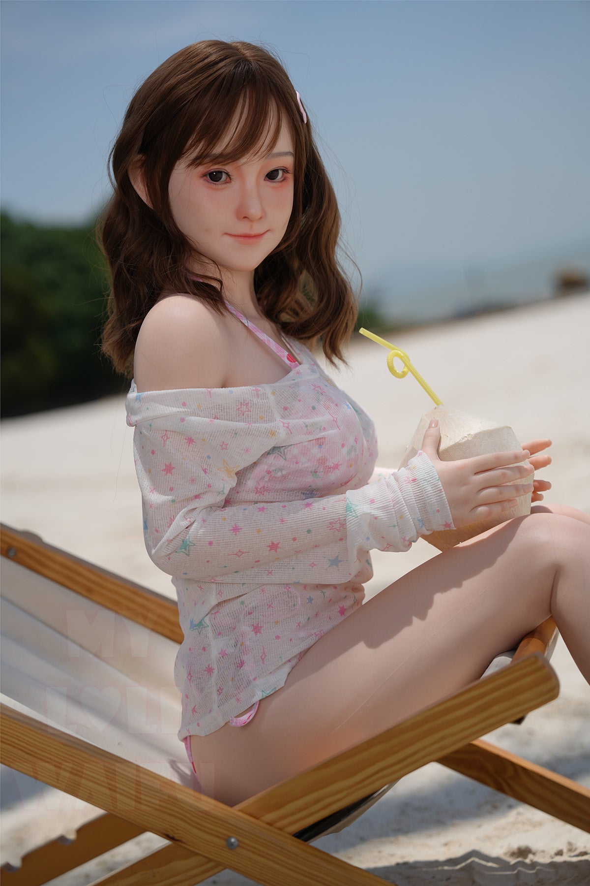 Rena poupée sexuelle (My Loli Waifu 145cm Bonnet D #24 Silicone)