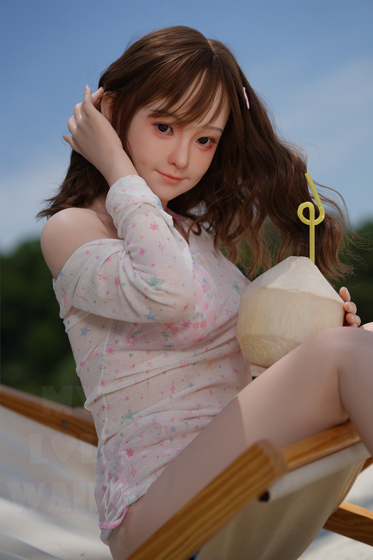 Rena poupée sexuelle (My Loli Waifu 145 cm D-Cup # 24 Silicone)