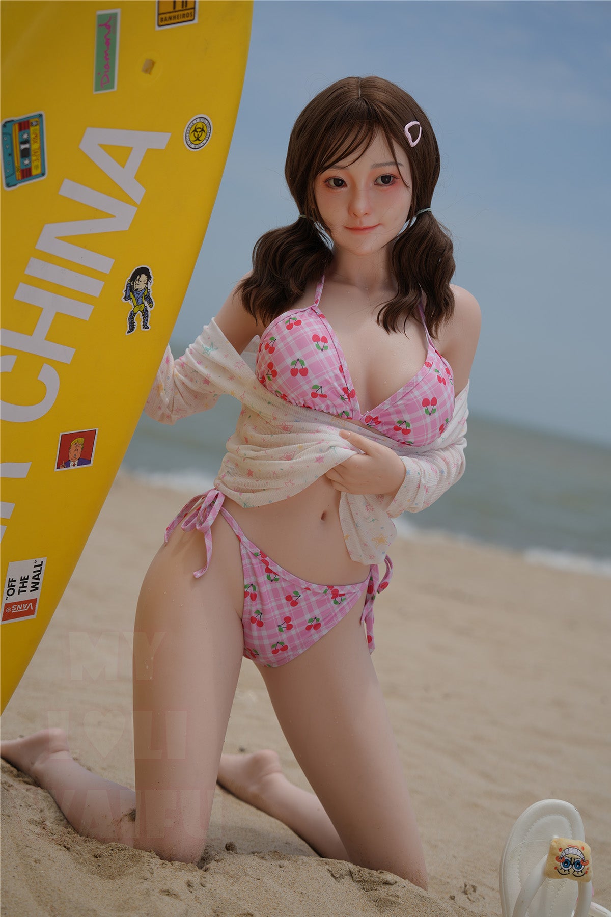 Rena poupée sexuelle (My Loli Waifu 145 cm D-Cup # 24 Silicone)