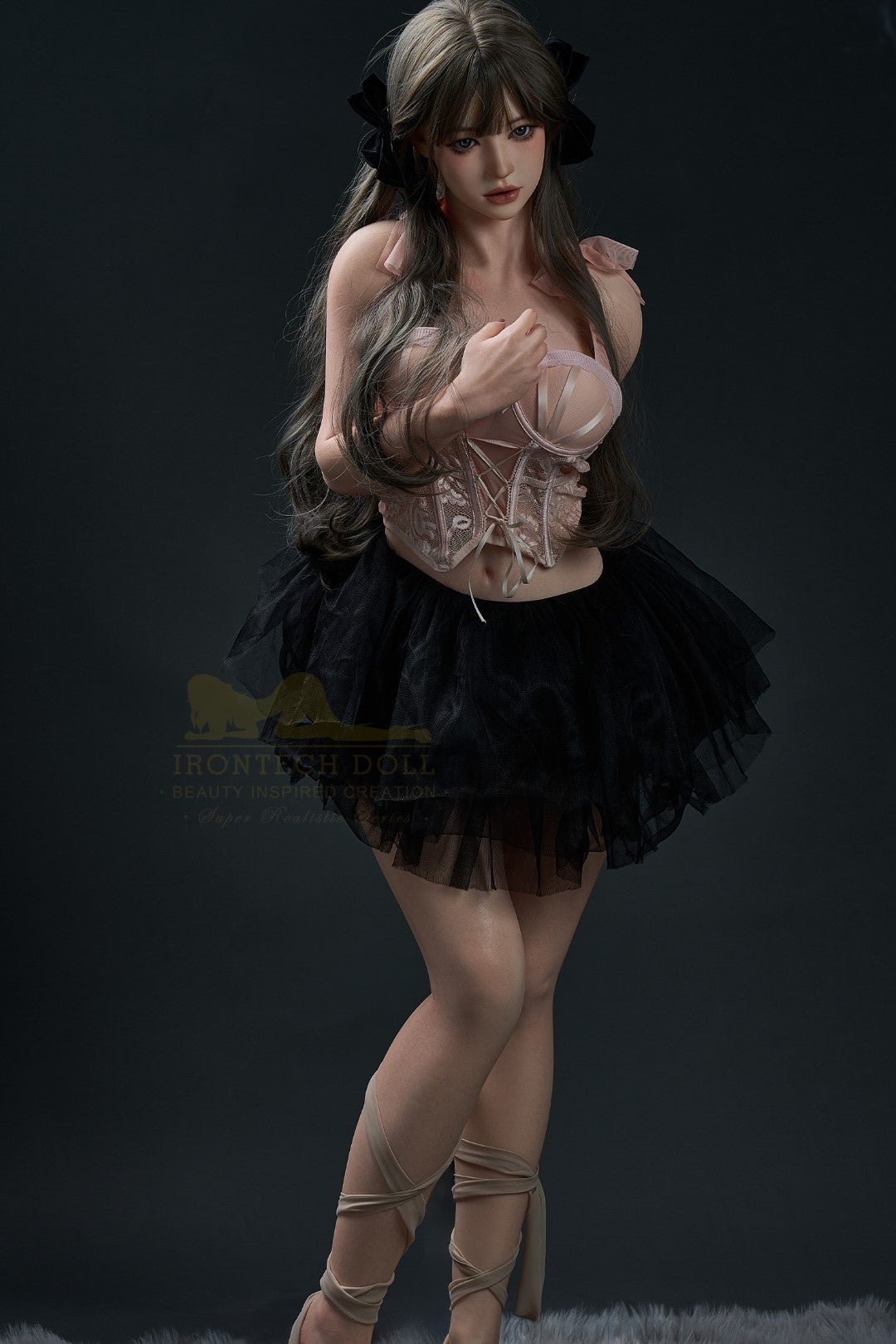 Evie poupée sexuelle (Irontech Doll 159 cm bonnet D T4-1 Silicone)