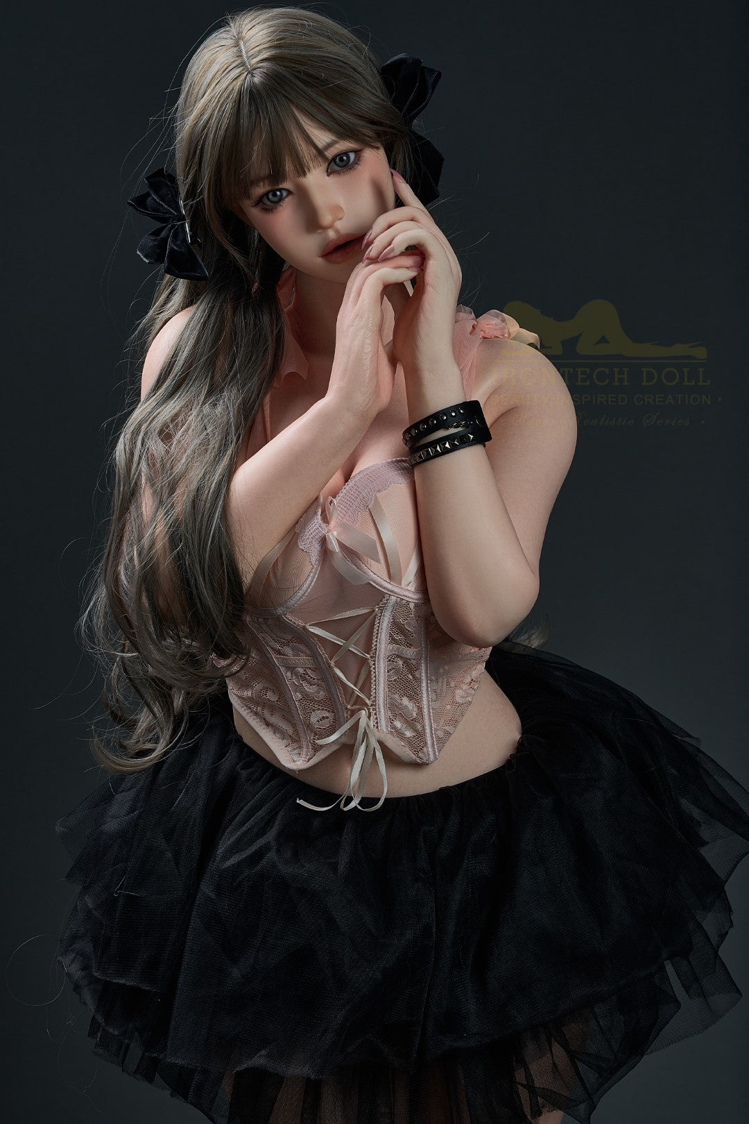 Evie poupée sexuelle (Irontech Doll 159 cm bonnet D T4-1 Silicone)