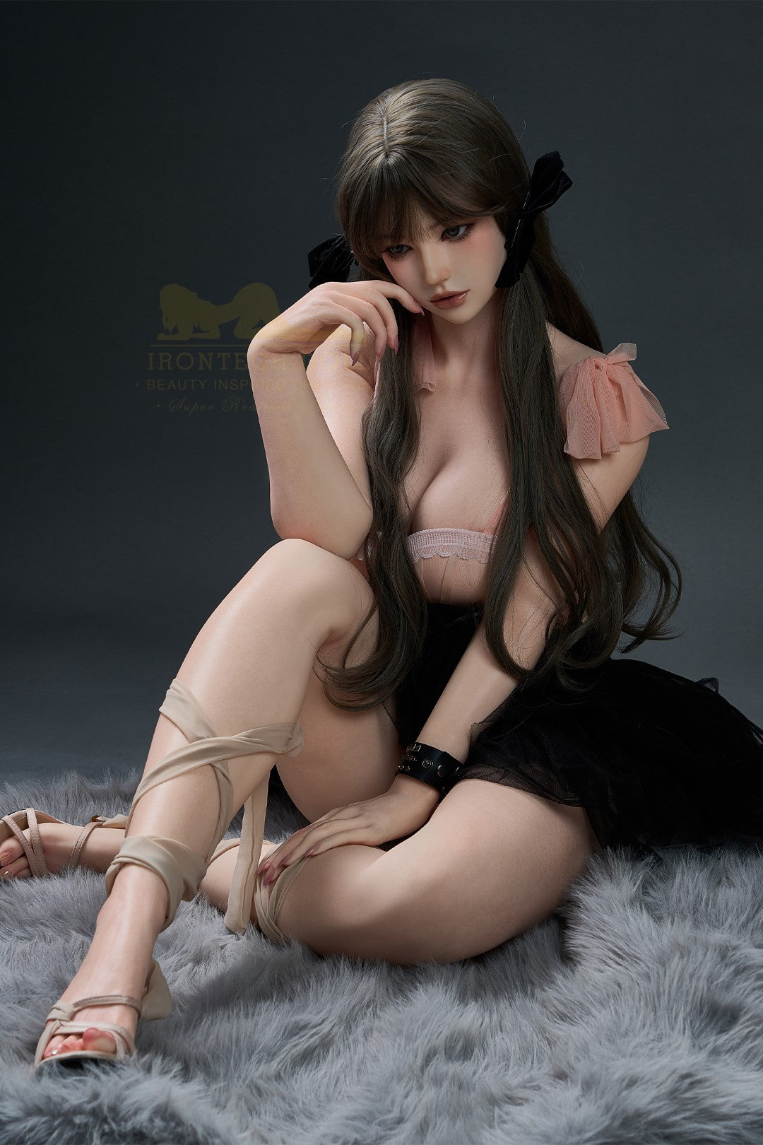 Evie poupée sexuelle (Irontech Doll 159 cm bonnet D T4-1 Silicone)