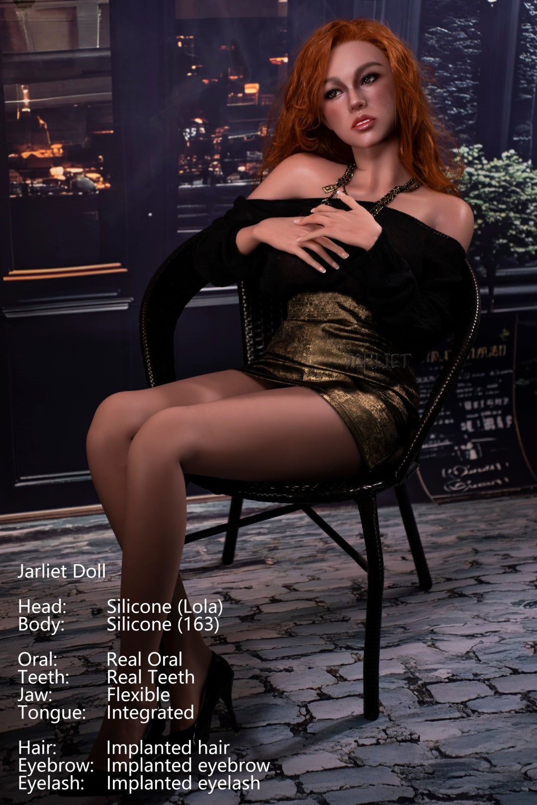 Lola poupée sexuelle (Jarliet 163 cm (coupe D en silicone)