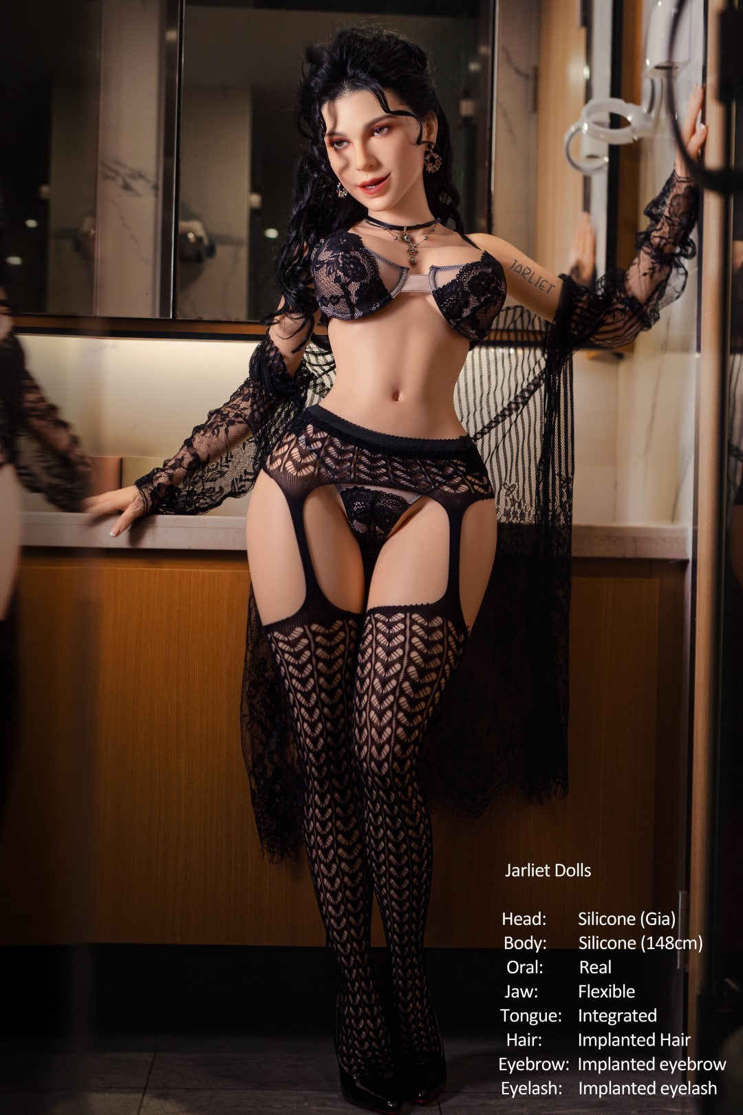 Gia poupée sexuelle (Jarliet 148 cm E-Cup Silicone)