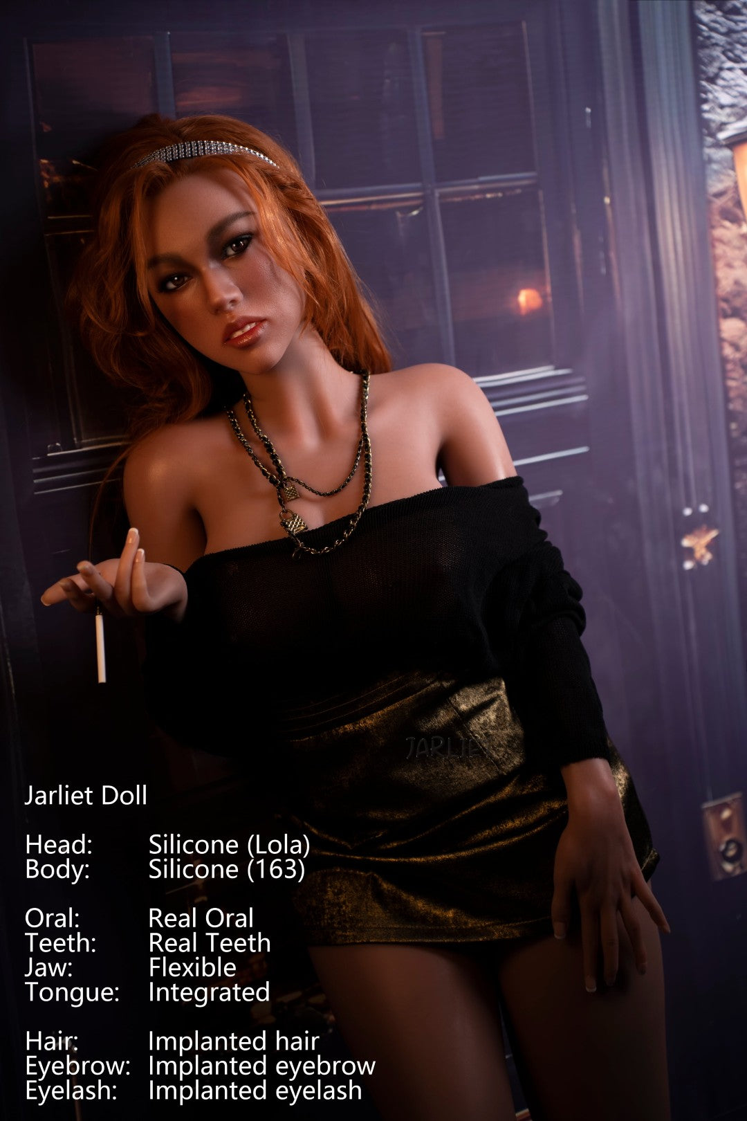 Lola poupée sexuelle (Jarliet 163 cm (coupe D en silicone)