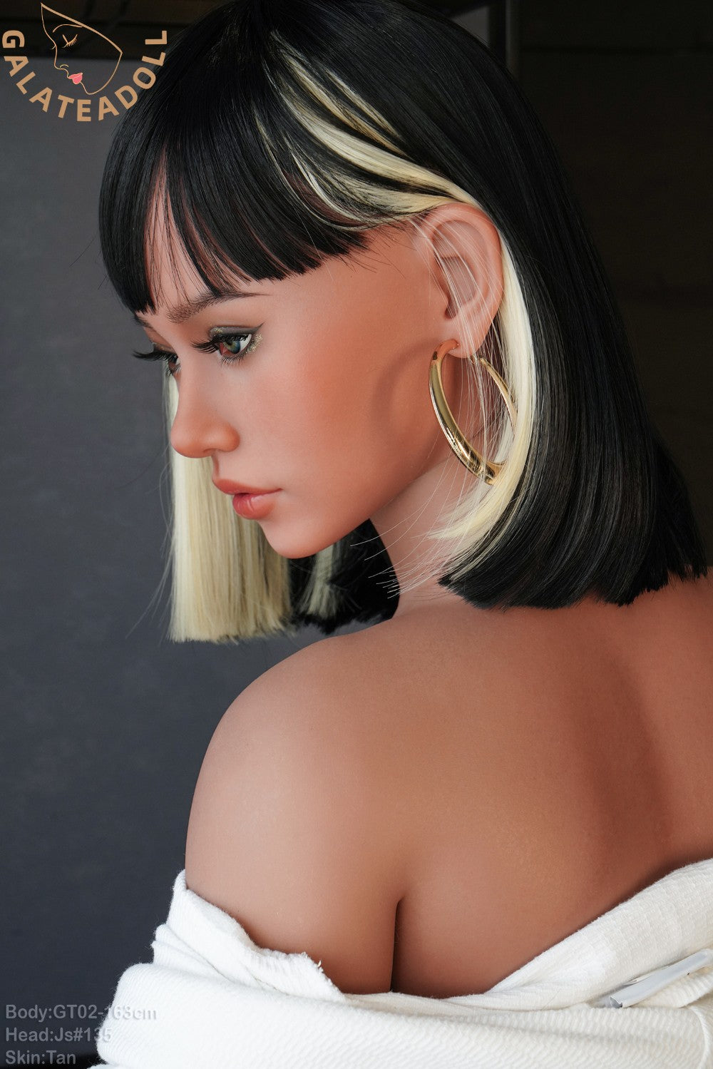 Nesrine poupée sexuelle (Galatea Doll 163cm Bonnet D #135 Silicone)